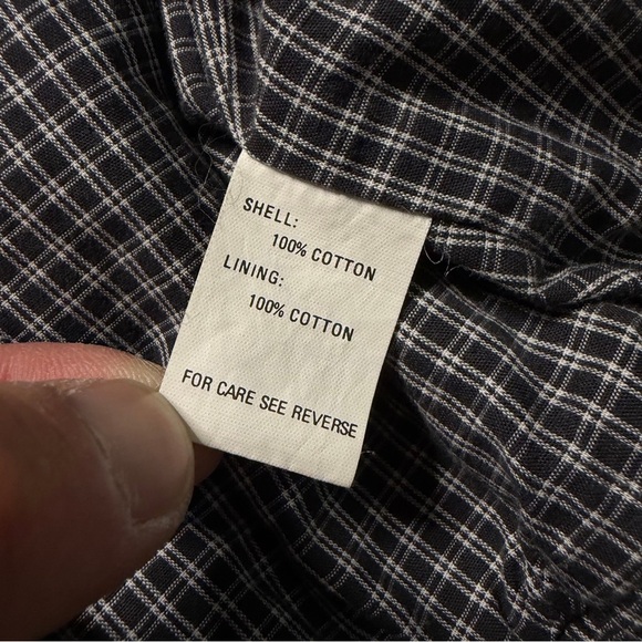 Vintage Valentino Jeans Cotton Bomber Full Zip Jacket Mens 44 Large Black Stripe - Picture 10 of 15